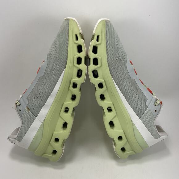 On Cloudmonster Running Shoes Womens Size 9 Glacier Gray Athletic Sneakers - Picture 6 of 11